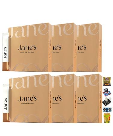 Janes Age Support Formula Nourishing Blend for Skin Care 14 Sachets/Box Nourish Smooth Firm Set 6 No0617897894 By Beautygoodshop Get Free For You Beauty Gifts Large Normal White