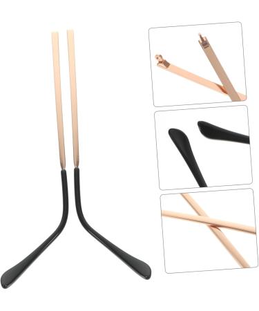 Coolhiya Glasses Accessories - High-Quality Glass Tips & Hinge Replacement Parts - Metal Rose Gold - Sunglasses Arm Sleeves - 13.6x0.6cm - Buy Online on GoSupps.com