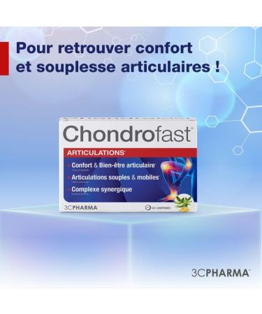 3c Pharma - Chondrofast Joints 60 Tablets 3c Pharma - Buy Online on GoSupps.com