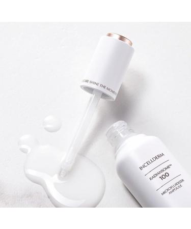 INCELLDERM Radiansome100 Microfluidizer Ampoule Premium Korean K-Beauty Skin Care for Wrinkle Improvement | 30ml / 1.01 fl oz - Buy Online on GoSupps.com