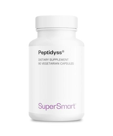 Supersmart Peptidyss 1200mg per Day (Patented & High Potency) - Fish Protein Hydrolysate Supplement - Peptides & Amino Acids Complex | Non-GMO & Gluten Free - 90 Vegetarian Capsules