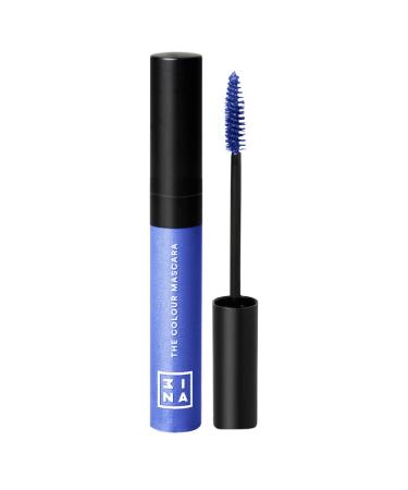 3INA MAKEUP - Vegan - The Color Mascara 102 - Blue - Colored Eyelash Mascara - High Pigmentation Colors - Long Lasting - Easy Application - Intense Colors - Cruelty Free