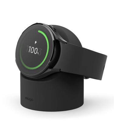 elago GW2 Stand Compatible with Samsung Galaxy Watch 5 Charger Stand (40, 44mm) / Galaxy Watch 5 Pro Charger Stand (45mm) 2022 - Black Charging Cable Not Included - Buy Online on GoSupps.com