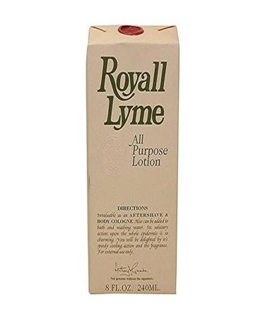 Royall LYME Fragrances All Purpose Lotion/Cologne 8 oz Men 8 Fl Oz (Pack of 1)