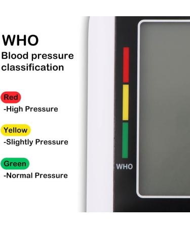 Buy Fully Automatic Upper Arm Blood Pressure Monitor - Home Use Large Cuff 2x99 Memory Easy to Use - International Shipping Available - Buy Online on GoSupps.com