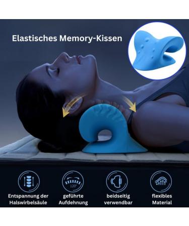 Choen-thing Dynamic Neck Pro Relaxation Roll - Portable Neck & Shoulder Tension Relief | HWS Retraction & Stretcher - Black - Buy Online on GoSupps.com