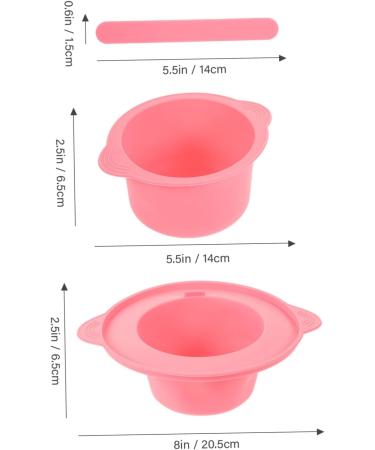 Buy Silicone Bowl Set for DIY Projects - Ideal for Heating Plaster Wax & Facial Treatments | International Shipping Available - Buy Online on GoSupps.com