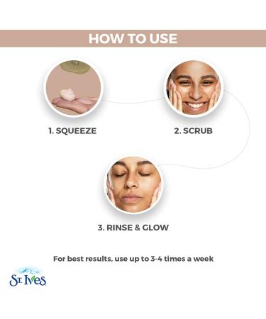 St. Ives Oatmeal Face Scrub & Mask, Gentle Smoothing Formula - 6 oz - Buy Online on GoSupps.com