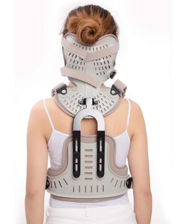 Buy Ininosnp Adjustable Cervical Thoracic Orthosis & Spine Support - Best Breast & Back Orthoses for Comfort | International Shipping Available - Buy Online on GoSupps.com