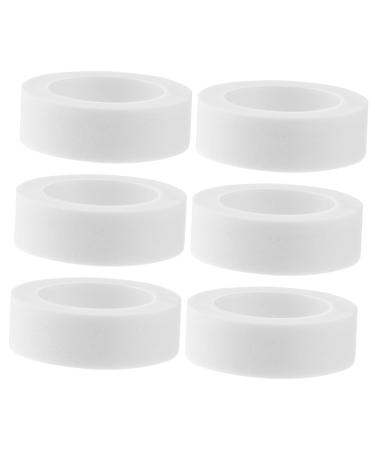 FRCOLOR 6 Rolls Grafting Eyelash Tape Miss Eye Patch White Dedicated Non-woven Fabric