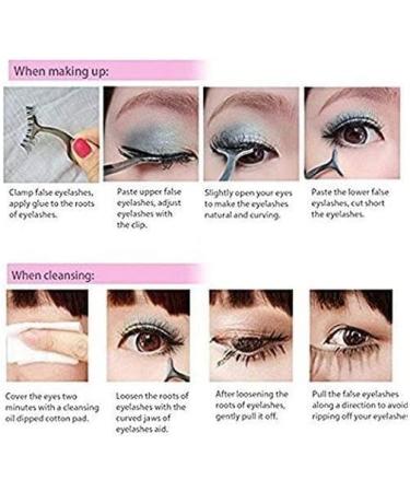 Buy Black False Eyelash Curlers - Beauty Tool for Eye Lashes Tweezers & Makeup Applicator - International Shipping Available - Buy Online on GoSupps.com