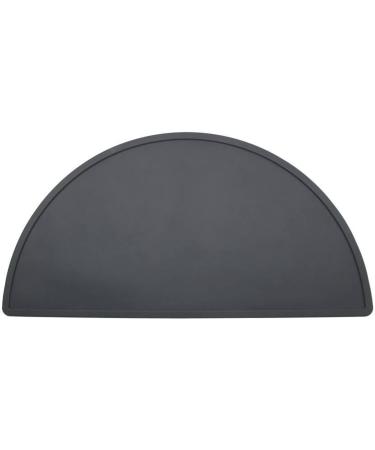 Bamboo Weaning Set + Toothbrush Teether | Baby Luxe 10 Piece Divided Suction Tableware Set for Self Feeding | Charcoal Grey - Buy Online on GoSupps.com