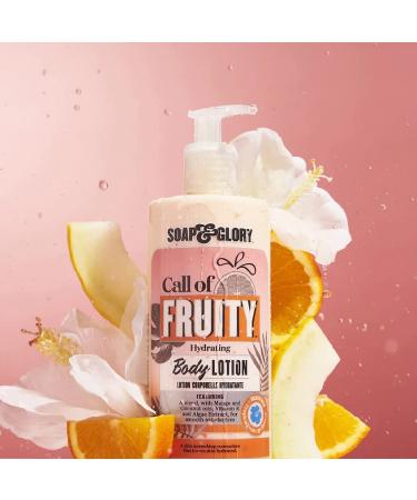Soap & Glory Call of Fruity Moisturizing Body Lotion - Coconut Oil & Vitamin E - Tropical Fruits Scented Lotion (500ml) - Buy Online on GoSupps.com