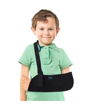 Pediatric Shoulder Immobilizer & Kids Arm Sling - Support for Broken Arm Elbow & Wrist | Durable & Comfortable Children's Shoulder Stabilizer - Buy Online on GoSupps.com