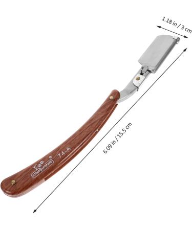 Beavorty Travel Razor & Beard Grooming Set - Stainless Steel Folding Shave Kit for Men with Blades & Scissors - Buy Online on GoSupps.com