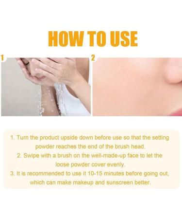 Mineral Sun Protection Setting Powder Spf 50 Lightweight Breathable Long Lasting Sun Protection Fixing Matte Oil Control Makeup Setting Powder (1pc) - Buy Online on GoSupps.com