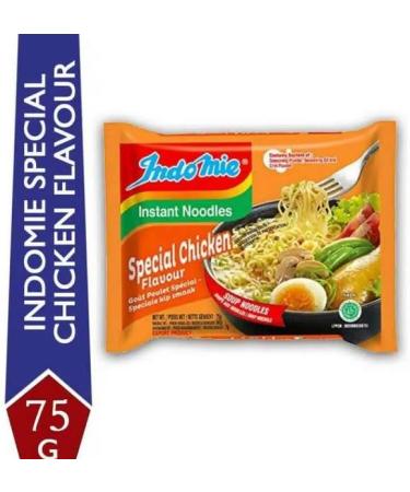 Indomie Noodles Special Chicken 75g (Pack of 20) | Authentic Indonesian Instant Noodles | Quick and Easy | Ready to Serve in Minutes - Buy Online on GoSupps.com