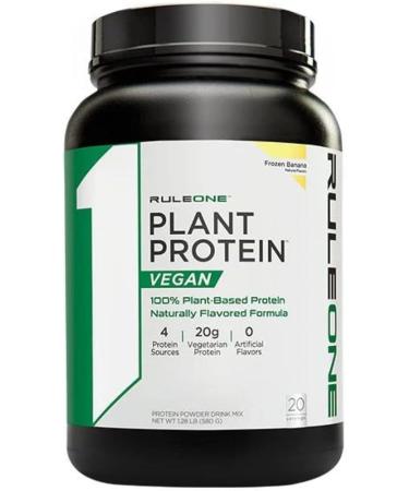 Rule 1 R1 Plant Protein - Chocolate Fudge | 20g Vegan Protein & Amino Acids | 1.28 lbs | 20 Servings - International Shipping Available - Buy Online on GoSupps.com