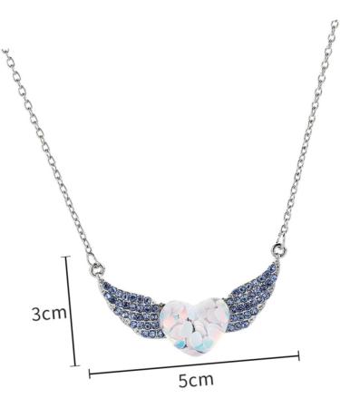 CALLARON A Necklace Necklaces Women Necklace Women Rhinestone Chain Pendant Miss Jewelry Korean Fashion - Buy Online on GoSupps.com