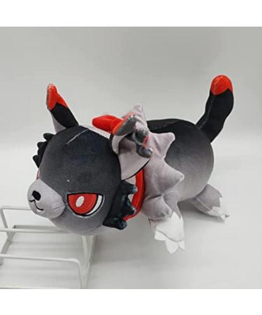 AOOPOO Aphmau Plushies Meemeows Angel and Demon Cat Plushie - Cute Anime Cartoon Stuffed Animal Toy Gift (Wolf Cat) - Buy Online on GoSupps.com
