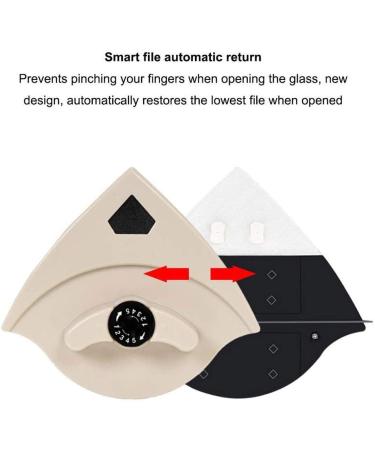 Double-Sided Glass Cleaner Glass Window Cleaner High-Rise Home Glass Cleaner - Buy Online on GoSupps.com