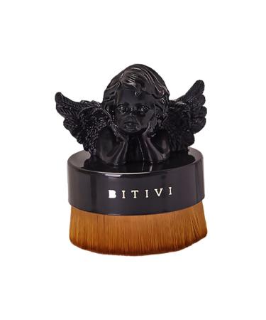 NOLITOY 1pc Foundation Brush Cosmetics Makeup Hair Accessories Skull Cosmetic Brush Blending Brush Honey Brows Traceless Brush Beauty Supplies Artificial Fiber Shadow Brush Portable