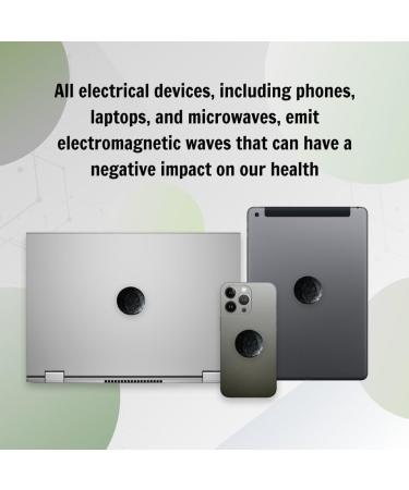 Buy 5 Authentic Shungite Stickers for Phone Tablet Laptop - Top Quality | International Shipping - Buy Online on GoSupps.com