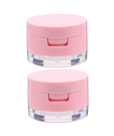 Ipetboom 2 Sets Powder Box Cosmetic Powder Case Bulk Makeup Body Loose Powder Case Foundation 3g Makeup Stand
