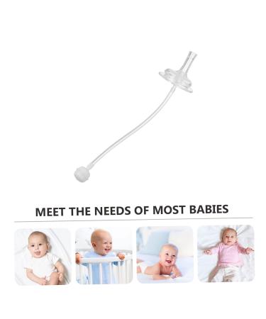 Rorpoir 4-Pack Wide-Neck Baby Bottle Straws | Feeding Accessories for Easy Milk Feeding - Buy Online on GoSupps.com