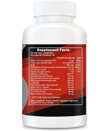 Anti-Gray Hair Reversal Capsules - My Natural DETOX | 60-Count Gray Hair Therapy for All Skin Types - Buy Online on GoSupps.com