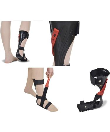 Adjustable Foot Drop Orthosis | Foot Stabilizer & Ankle Support | Large Left Size - Ideal for Sleep & Posture - Buy Online on GoSupps.com