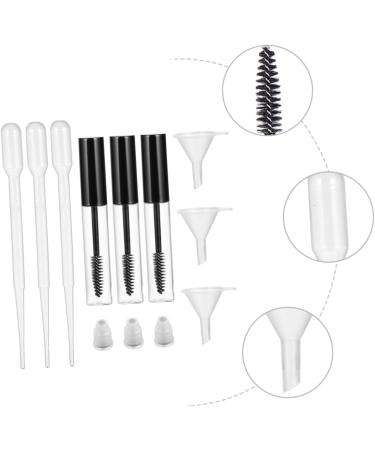 Healeved 27 Pcs Mascara Tube Eyelash Cream Tube Eyelashes Tube Pipettes Dropper Eyelash Tube Plastic Black 1 g (Pack of 1) Blackx3pcs - Buy Online on GoSupps.com