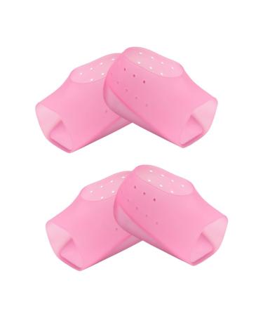FRCOLOR 2 Pairs Insoles for Plantar Heel Cushion Inserts Plantar Insoles Height Increasing Shoe Inserts Heel Lift Plantar Inserts Invisible Insoles Plate Pink Increased Pinkx2pcs 12*4.5cmx2pcs