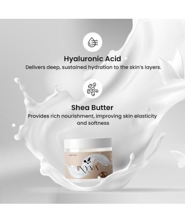 ButterGlow Shea Body Butter - Intensive Hydration & Skin Softening with Hyaluronic Acid | 6.76 Oz for Dry Skin Relief | Rich & Creamy Formula - Shop Now - Buy Online on GoSupps.com