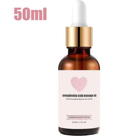 Scalp Oil - 50 Milliliters Natural Fortifying Moisturizer - Scalp Hydration - For Women and Men Hair Care Frizz Control Hydration and Relaxation - Buy Online on GoSupps.com