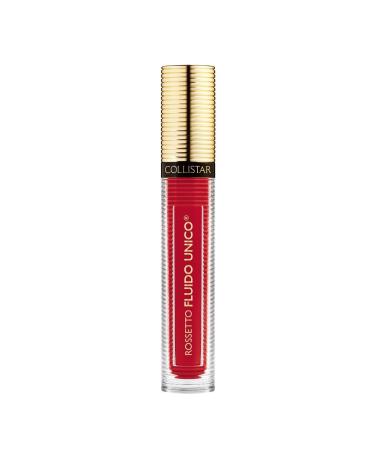 Collistar Unique Liquid Lipstick No. 11 Flame Matte supple matte texture extreme hold precision graphic applicator moisturizing and anti-aging formula with hyaluronic acid and collagen 2.5 g