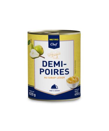 METRO Chef Half Pears in Light Syrup 4/4