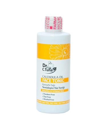 FARMASI Dr. C. Tuna Calendula Face Toner Daily Facial Toner for All Skin Types Hydrating Toner for Redness Smoother Brighter and Even Skin Tone 4.2 fl oz / 125 ml