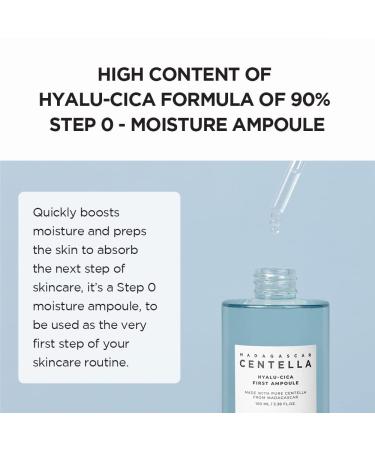 SKIN1004 Hyalu-CICA First Ampoule 100ml - Soothing Hydration for Dry Skin - Buy Online on GoSupps.com