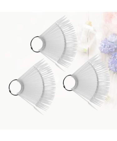 3 Sets of Nail Pattern Tips - False Nail Art Display Pins for Manicure Practice | International Shipping Available - Buy Online on GoSupps.com