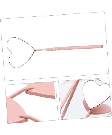 FRCOLOR Eyelash Extension Mirror Without Handle Heart Shape Essential Tool For Makeup Artists - Buy Online on GoSupps.com