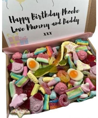 HAPPY BIRTHDAY Pick N Mix Sweet Box - Letter Box Sweets - Personalised - Birthday Sweets - Party- Gift - Buy Online on GoSupps.com