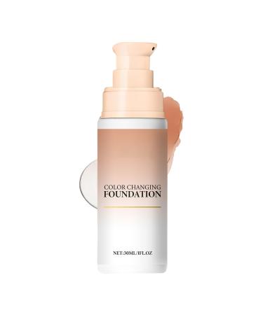 Evolving Complexion Foundation for Mature Skin | Face Foundation | 30ml Nourishing Moisturizing Brightening Corrective Cream for Sensitive Skin Adults Daily Use Travel Wedding Stage Fe