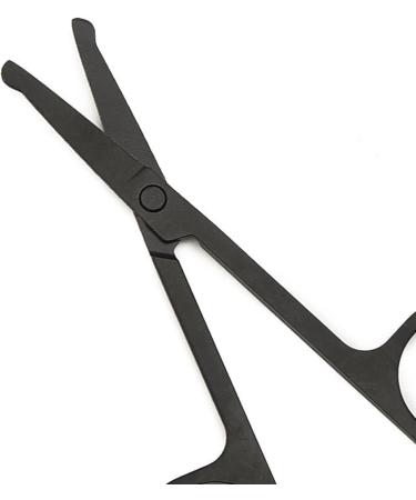 Buy OUSIKA Nose Hair Trimmer - Mini Stainless Steel Round Head Ergonomic & Portable Nose Hair Cutter in Silver for Precision Grooming - Buy Online on GoSupps.com