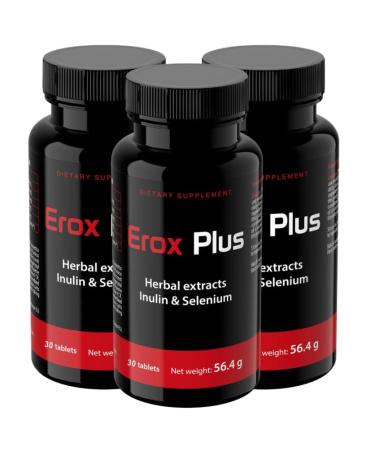 PLT Group EROX PLUS Food Supplement 30 Capsules