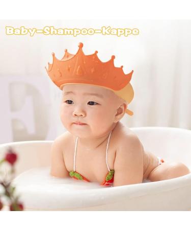 Adjustable Silicone Shower Hood for Kids - Hair Washing Protection & Eye Care | Shampoo Brush Included - Buy Online on GoSupps.com