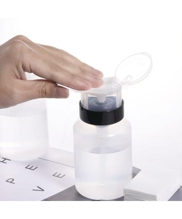  FRCOLOR Set of 2 x 200ml Nail Polish Remover Bottles Squeezable Leak-Proof Bottles for Manicures and Makeup Removal - Buy Online on GoSupps.com