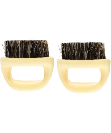 Beavorty 6-Piece Men's Beard Comb & Head Massage Brush Set - Ideal for Black Men - Premium Horse Hair Grooming Tools - Buy Online on GoSupps.com