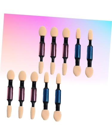 LALAFINA 10pcs Cosmetics Eye Shadow Applicator Eye Shadow Brush Mix Miss Eye Shadow Stick - Buy Online on GoSupps.com