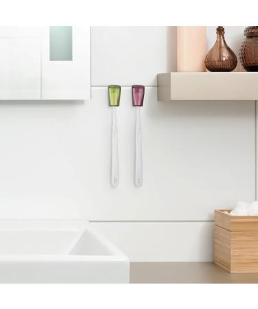 LinkidiA Travel Toothbrush Head Covers with Suction Cup | Portable Toothbrush Holder & Cap Box for Travel & Outdoor (12 Pieces) - Buy Online on GoSupps.com